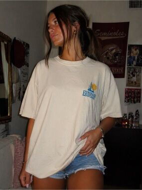Vintage Florida State University Tee FSU Comfort Colors Oversized 2XL Coastal